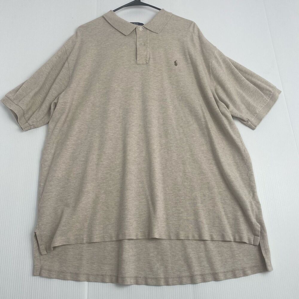 Men’s Polo Ralph Lauren Short Sleeve Polo Shirt Size XXL Vintage Logo.